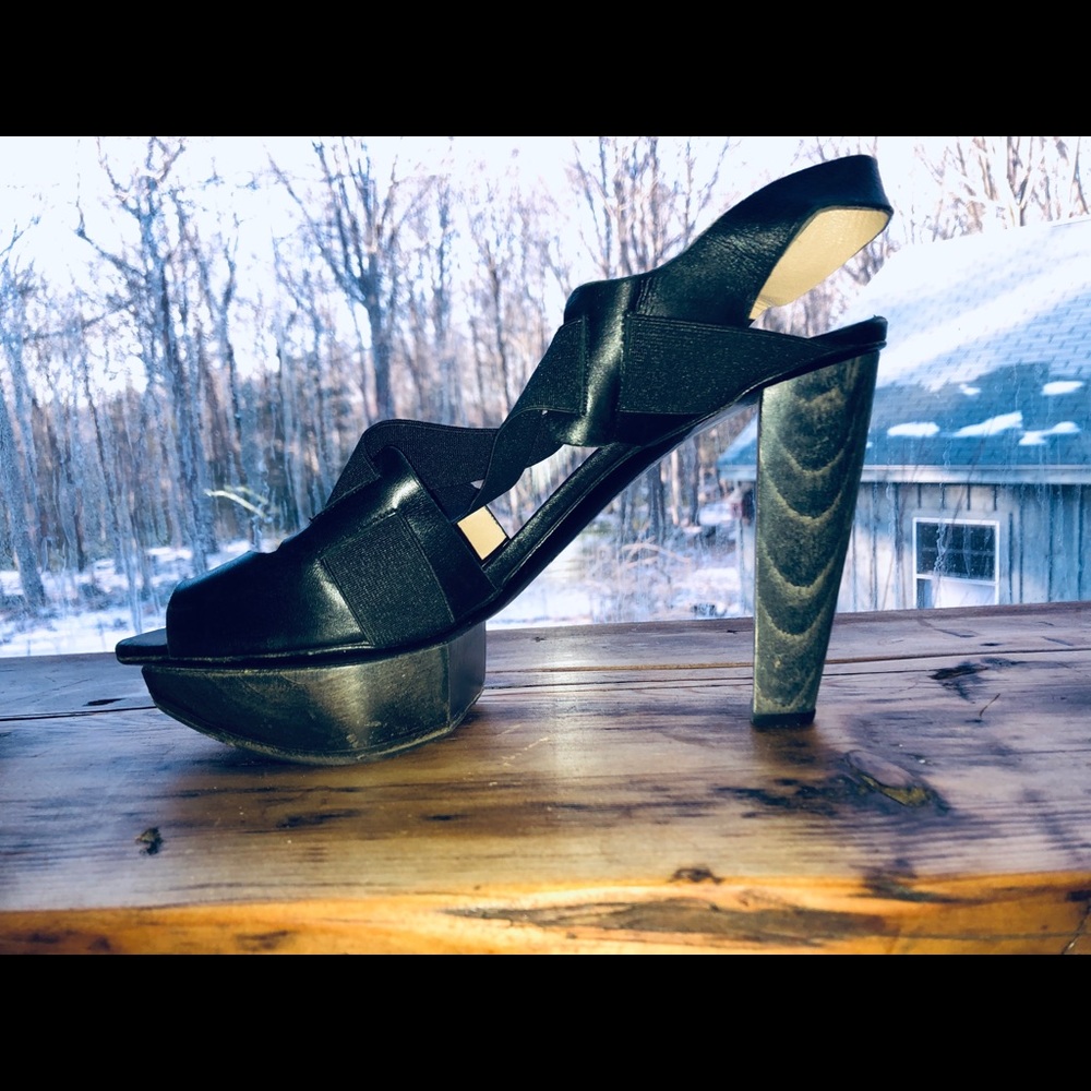 Pollini strappy platform sandals